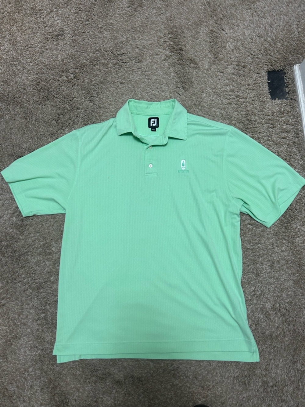 FootJoy Men’s Mint Green Golf Polo